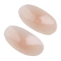 2Pcs Soft Anti-Slip Invisible Shoulder Pads Naturally Increased Silicone /Sponge - Beige (Silicone) V528-9360101055622