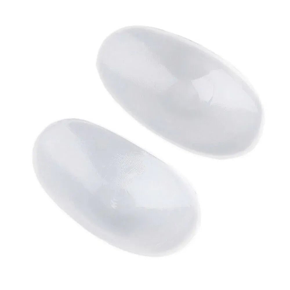 2Pcs Soft Anti-Slip Invisible Shoulder Pads Naturally Increased Silicone /Sponge - Clear (Silisone) V528-9360101055639