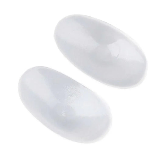 2Pcs Soft Anti-Slip Invisible Shoulder Pads Naturally Increased Silicone /Sponge - Clear (Silisone) V528-9360101055639