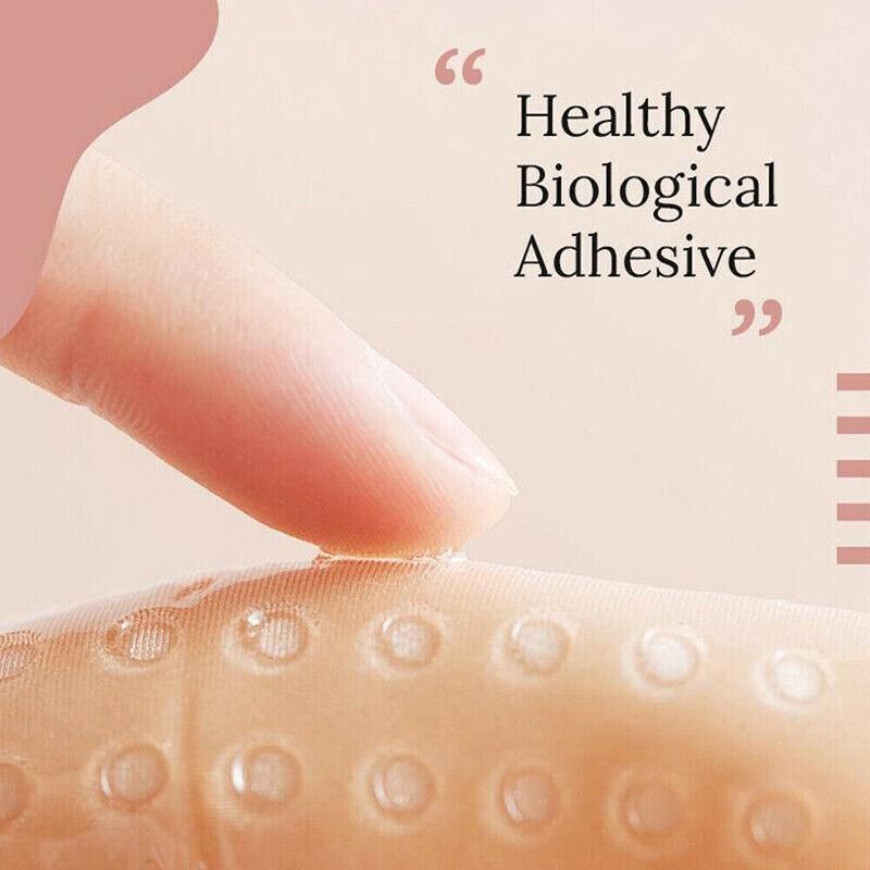2Pcs Soft Anti-Slip Invisible Shoulder Pads Naturally Increased Silicone /Sponge - Clear (Silisone) V528-9360101055639
