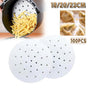 100Pcs 7/8/9 Non-Stick Air Fryer Parchment Liners - 18CM V528-9360101056292