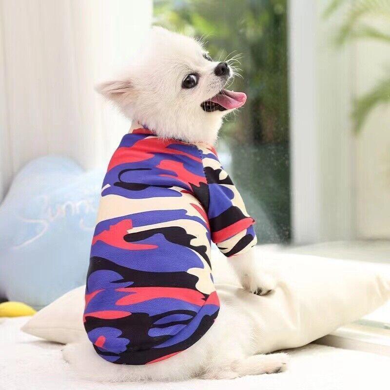 XS Cute Pet Dog Warm Jumper Sweater Clothes Cat Knitwear Knitted Coats Winter - Pink Strawberry V528-9360101058548