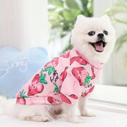 S Size Cute Pet Dog Warm Jumper Sweater Clothes Cat Knitwear Knitted Coats Winter - Blue Rabbit V528-9360101058661