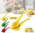 Premium Quality Metal Lemon Squeezer Handheld Juicer Presser Citrus Juice Lime - Red V528-9360101061296