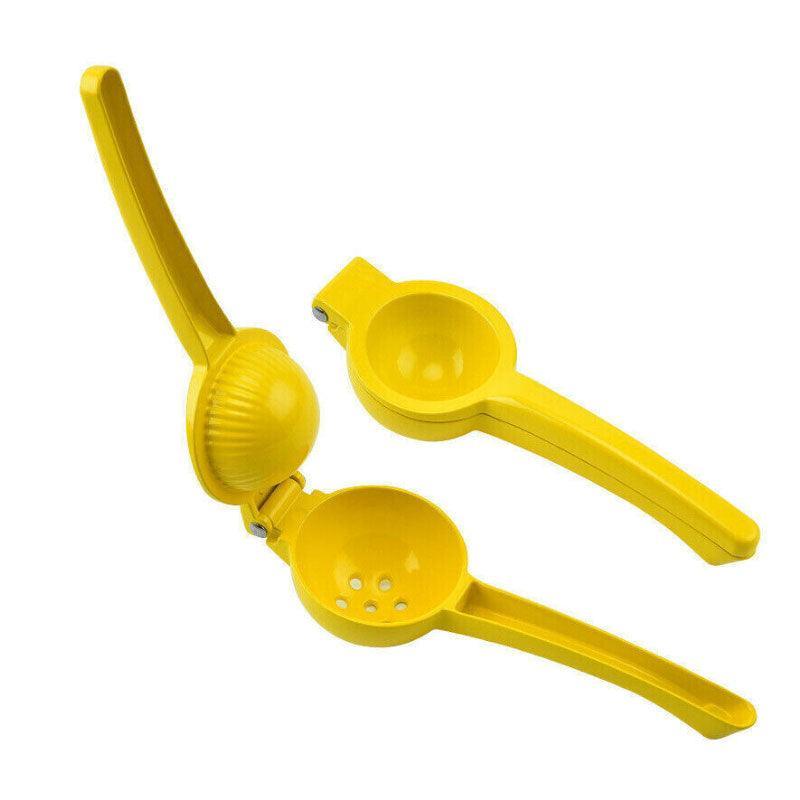 Premium Quality Metal Lemon Squeezer Handheld Juicer Presser Citrus Juice Lime - Red V528-9360101061296