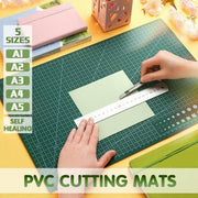 Junesix A1 A2 A3 A4 A5 Pvc Cutting Mat Durable Diy Self Healing Engraving Pad Au - A5 V528-9360101067830