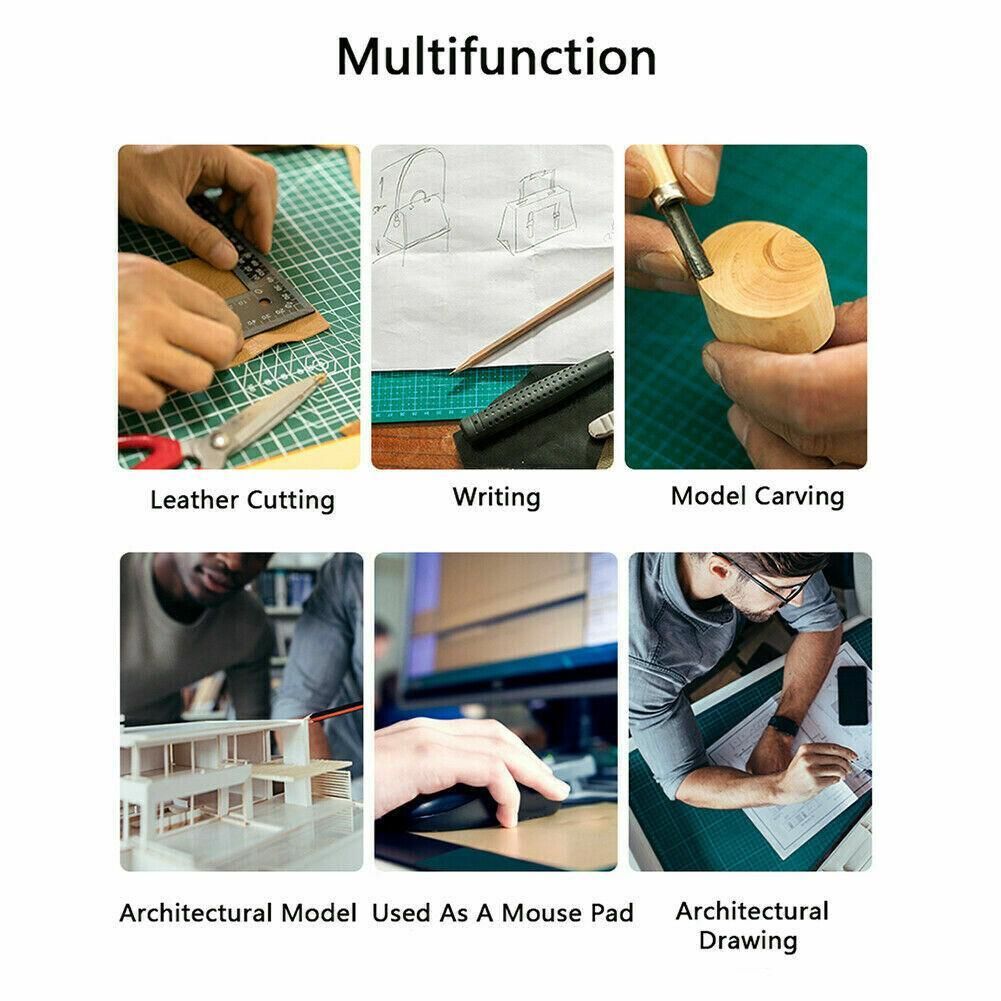 Junesix A1 A2 A3 A4 A5 Pvc Cutting Mat Durable Diy Self Healing Engraving Pad Au - A5 V528-9360101067830