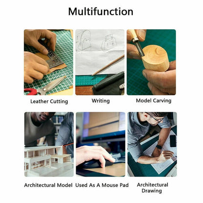 Junesix A1 A2 A3 A4 A5 Pvc Cutting Mat Durable Diy Self Healing Engraving Pad Au - A5 V528-9360101067830