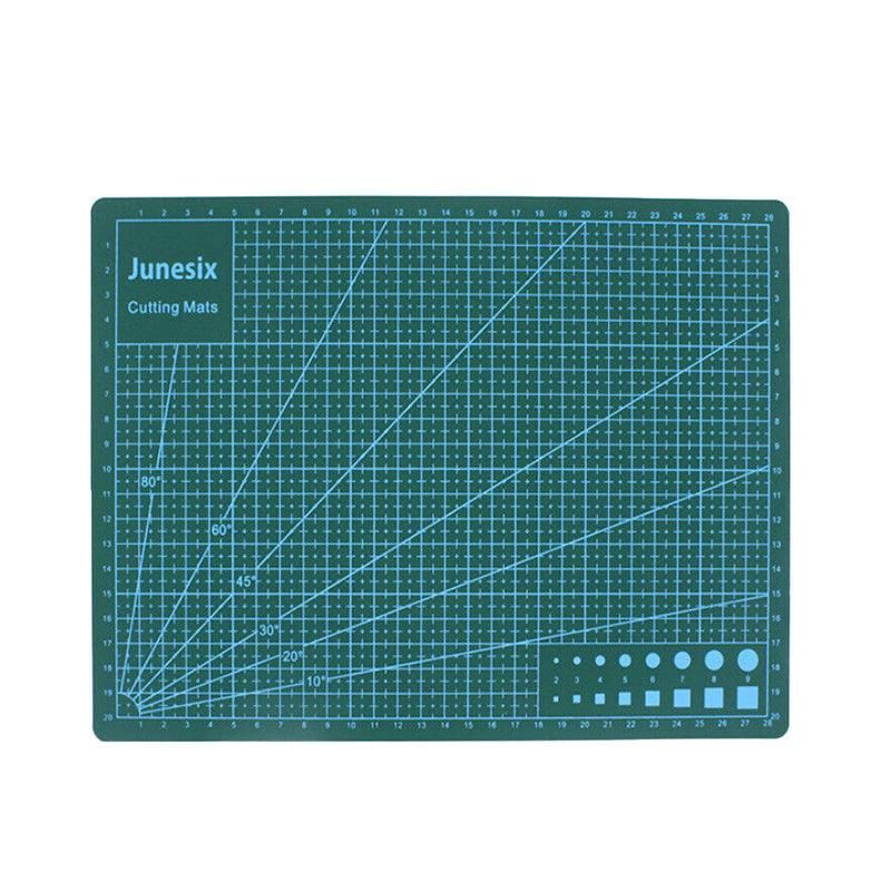 Junesix A1 A2 A3 A4 A5 Pvc Cutting Mat Durable Diy Self Healing Engraving Pad Au - A5 V528-9360101067830