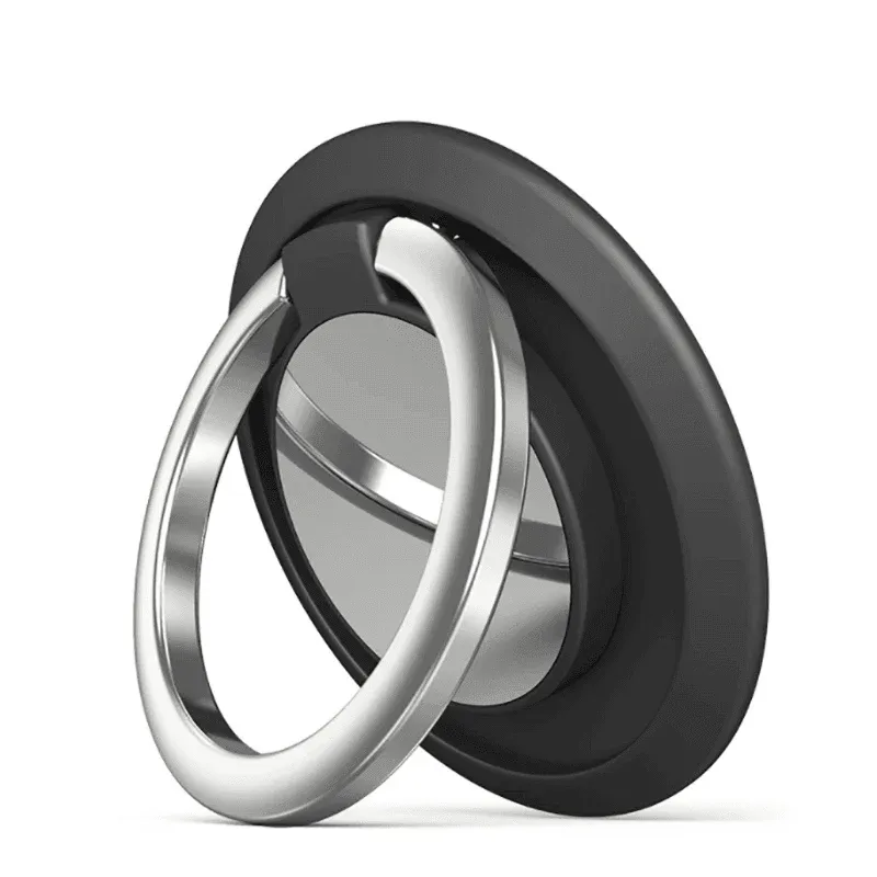 Iring Phone Ring Finger Holder Stand Car Mount Hook For Iphone Ipad Mobile Grip - A1- Black V528-9360101067908