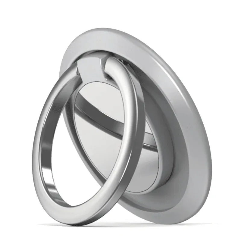 Iring Phone Ring Finger Holder Stand Car Mount Hook For Iphone Ipad Mobile Grip - A2- Silver V528-9360101067915
