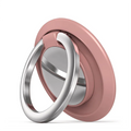 Iring Phone Ring Finger Holder Stand Car Mount Hook For Iphone Ipad Mobile Grip - A4- Rose Gold V528-9360101067939