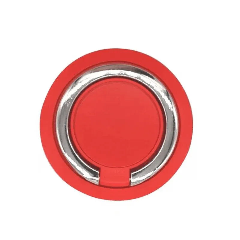 Iring Phone Ring Finger Holder Stand Car Mount Hook For Iphone Ipad Mobile Grip - B6- Red V528-9360101068103