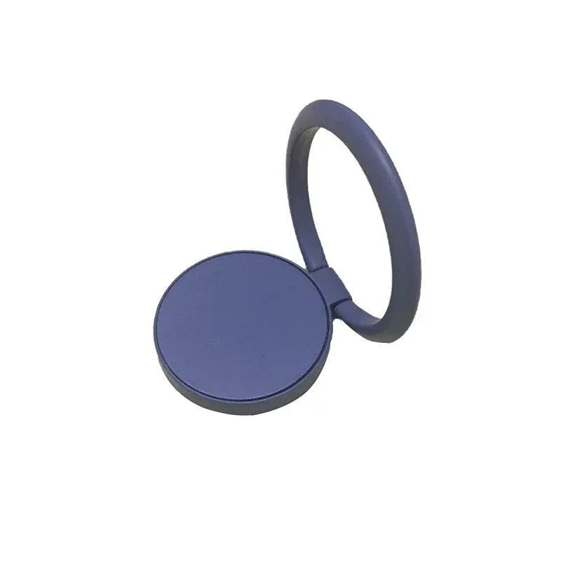 Iring Phone Ring Finger Holder Stand Car Mount Hook For Iphone Ipad Mobile Grip - C- Blue Grey V528-9360101068172
