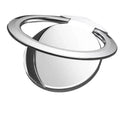 Iring Phone Ring Finger Holder Stand Car Mount Hook For Iphone Ipad Mobile Grip - D- Silver V528-9360101068226