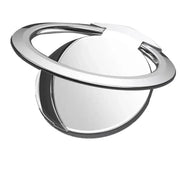 Iring Phone Ring Finger Holder Stand Car Mount Hook For Iphone Ipad Mobile Grip - D- Silver V528-9360101068226
