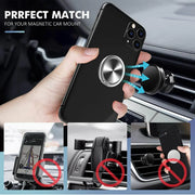 Iring Phone Ring Finger Holder Stand Car Mount Hook For Iphone Ipad Mobile Grip - D- Silver V528-9360101068226