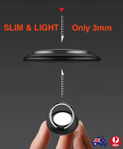 Iring Phone Ring Finger Holder Stand Car Mount Hook For Iphone Ipad Mobile Grip - E- Black V528-9360101068257