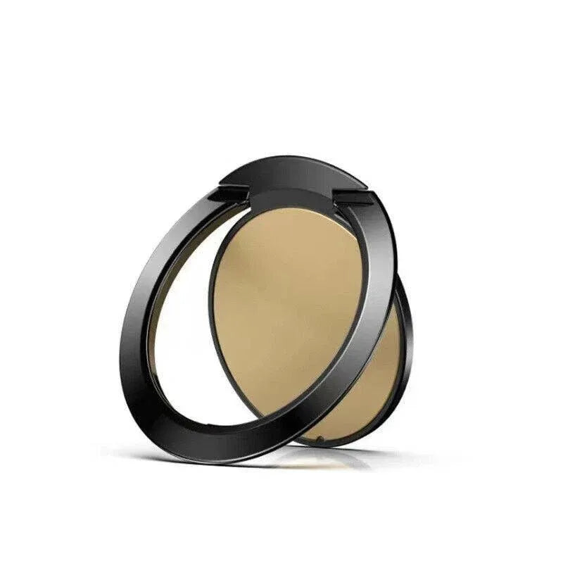Iring Phone Ring Finger Holder Stand Car Mount Hook For Iphone Ipad Mobile Grip - E- Gold V528-9360101068271