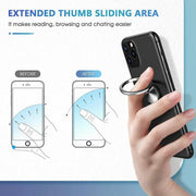 Iring Phone Ring Finger Holder Stand Car Mount Hook For Iphone Ipad Mobile Grip - E- Gold V528-9360101068271