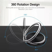 Iring Phone Ring Finger Holder Stand Car Mount Hook For Iphone Ipad Mobile Grip - E- Gold V528-9360101068271