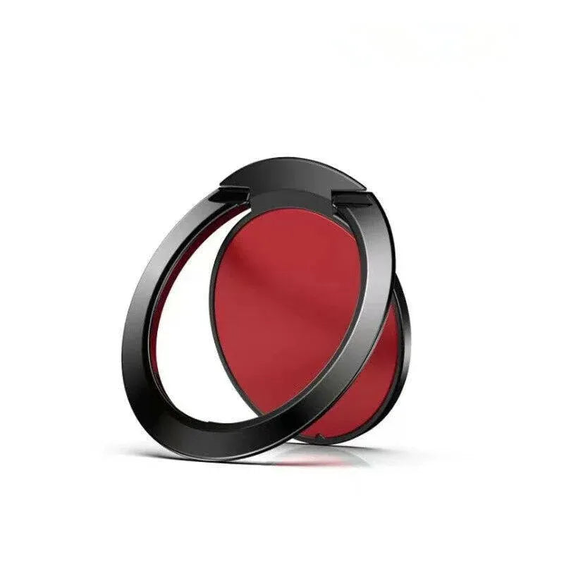 Iring Phone Ring Finger Holder Stand Car Mount Hook For Iphone Ipad Mobile Grip - E- Red V528-9360101068295