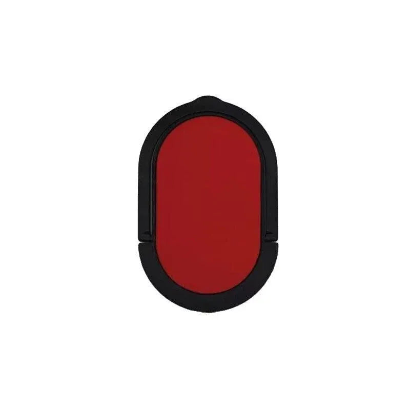 Iring Phone Ring Finger Holder Stand Car Mount Hook For Iphone Ipad Mobile Grip - F- Red V528-9360101068349