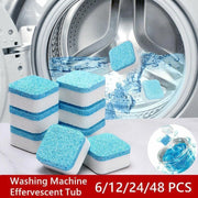 6-48 Pcs Washing Machine Effervescent Tub Bomb Cleaner Remover Deodorant Clean - 6 PCS V528-9360101071547
