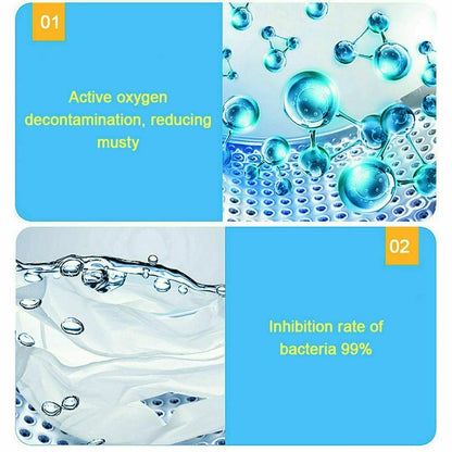 6-48 Pcs Washing Machine Effervescent Tub Bomb Cleaner Remover Deodorant Clean - 6 PCS V528-9360101071547
