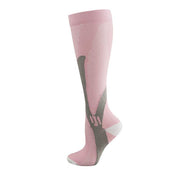 Copper Compression Socks for Running Travel Sports Anti Fatigue Support S/M Unisex - Black V528-9360101074937