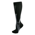 Copper Compression Socks for Running Travel Sports Anti Fatigue Support XXL Unisex - Black V528-9360101074975