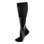 Copper Compression Socks for Running Travel Sports Anti Fatigue Support XXL Unisex - Black V528-9360101074975