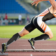 Copper Compression Socks for Running Travel Sports Anti Fatigue Support XXL Unisex - White V528-9360101075019