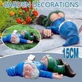 Funny Drunk Dwarf Garden Gnome Decor Yard Patio Ornament Rude Passed Out Statue V528-9360101076474
