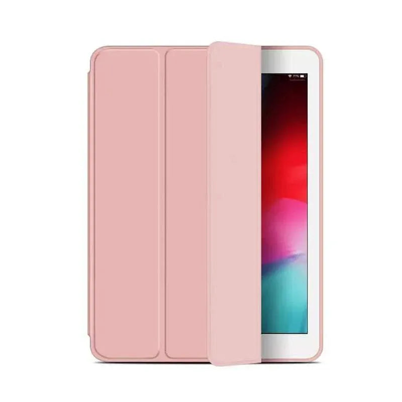 Shockproof Silicone iPad Air 3 Cover with Pencil Slot and Smart Wake - Lavender Grey V528-9360101078096