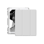 Shockproof Silicone iPad Air 4 Cover with Pencil Slot and Smart Wake - Grey V528-9360101078171