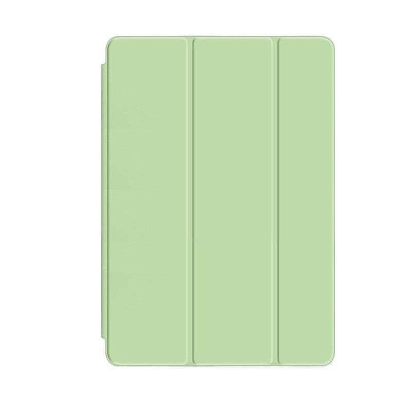 Shockproof Silicone iPad Air 4 Cover with Pencil Slot and Smart Wake - Maccha Green V528-9360101078225