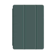 Shockproof Silicone iPad Air 4 Cover with Pencil Slot and Smart Wake - Maccha Green V528-9360101078225