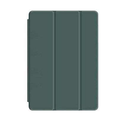 Shockproof Silicone iPad Air 4 Cover with Pencil Slot and Smart Wake - Maccha Green V528-9360101078225