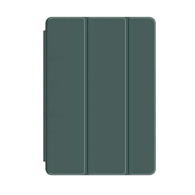Shockproof Silicone iPad Air 4 Cover with Pencil Slot and Smart Wake - Dark Green V528-9360101078232