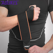 Aolikes 1 Pair Adjustable Wrist Support Wrap Strap Compression Hand Brace Au - Blue (1 Pair) V528-9360101096342