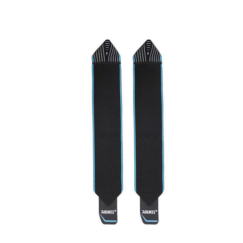 Aolikes 1 Pair Adjustable Wrist Support Wrap Strap Compression Hand Brace Au - Blue (1 Pair) V528-9360101096342