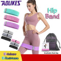 Aolikes Set 3 Resistance Booty Bands Hip Circle Loop Bands Workout Exercise - Set of 3 (Light V528-9360101098520
