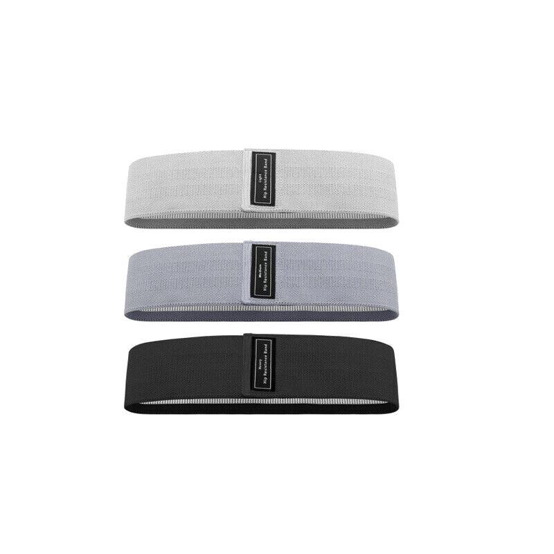 Aolikes Set 3 Resistance Booty Bands Hip Circle Loop Bands Workout Exercise - Set of 3 (Light V528-9360101098520
