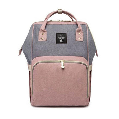 Luxury Multifunctional Diaper Nappy Backpack Maternity Mummy Changing Bag - Black V528-9360101098568