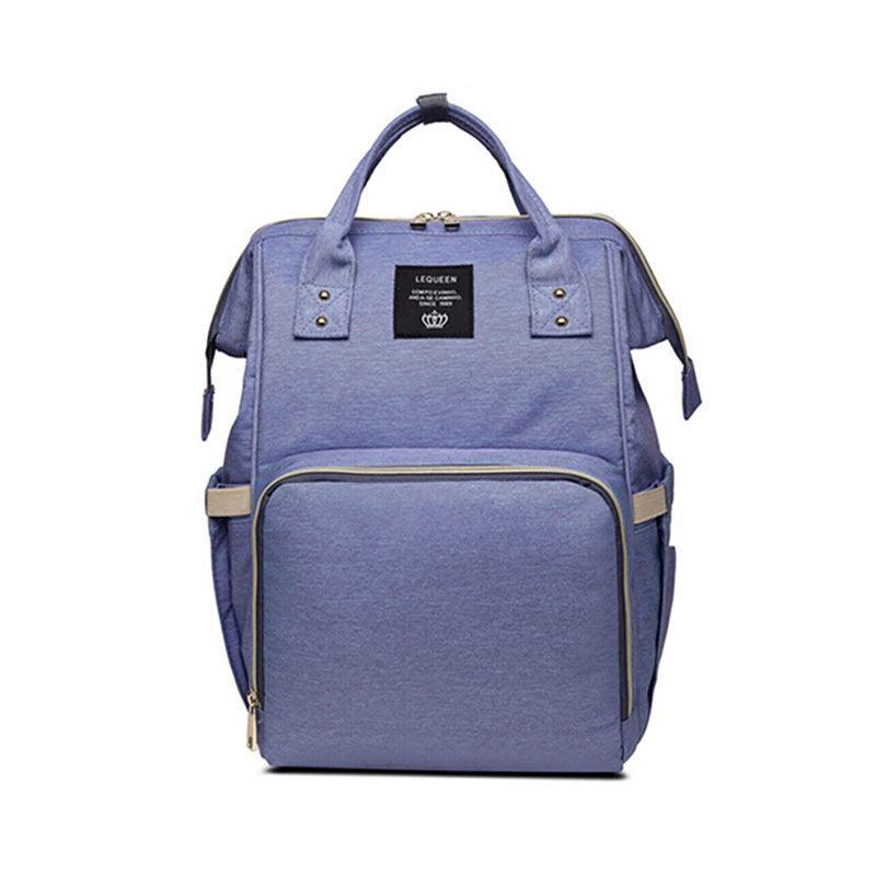 Luxury Multifunctional Diaper Nappy Backpack Maternity Mummy Changing Bag - Pink Gray V528-9360101098582