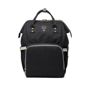 Luxury Multifunctional Diaper Nappy Backpack Maternity Mummy Changing Bag - Pink Gray V528-9360101098582