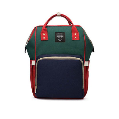 Luxury Multifunctional Diaper Nappy Backpack Maternity Mummy Changing Bag - Wavy Grain V528-9360101098629