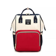 Luxury Multifunctional Diaper Nappy Backpack Maternity Mummy Changing Bag - Wavy Grain V528-9360101098629