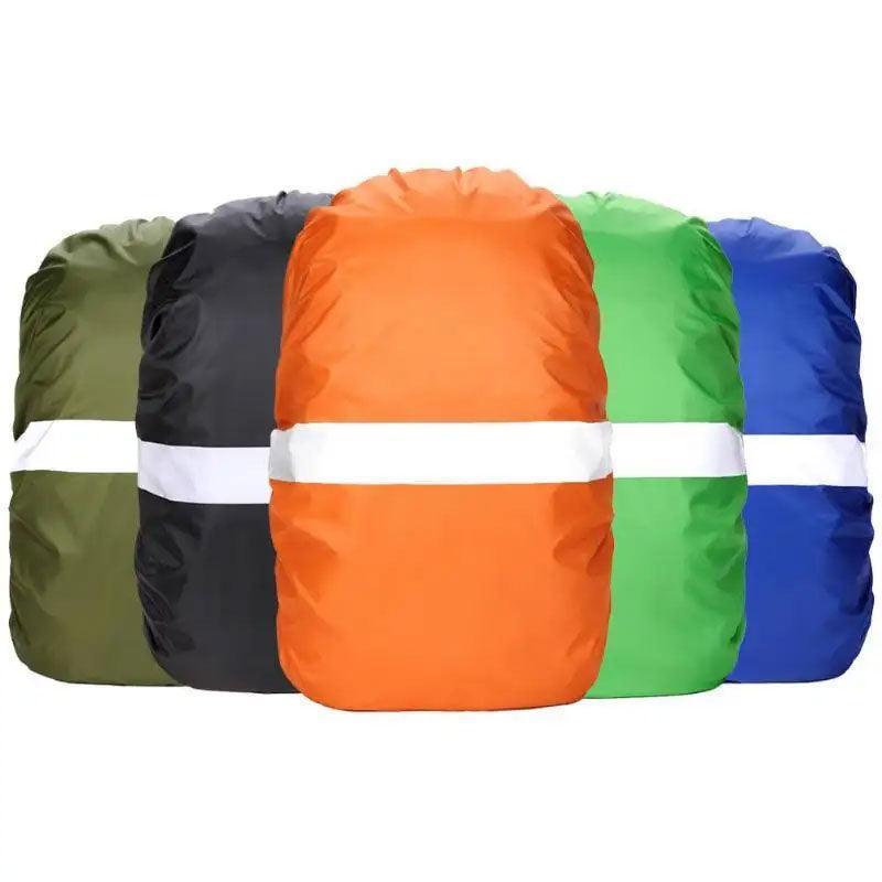L Size Outdoor Foldable Backpack WaterProof Rain Cover Rucksack Camping Travel - Army Green V528-9360312000039